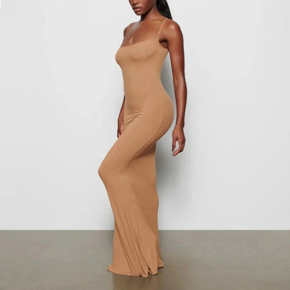 SKIMS Soft Lounge Long Slip Dress 3XL NWT - Picture 1 of 7